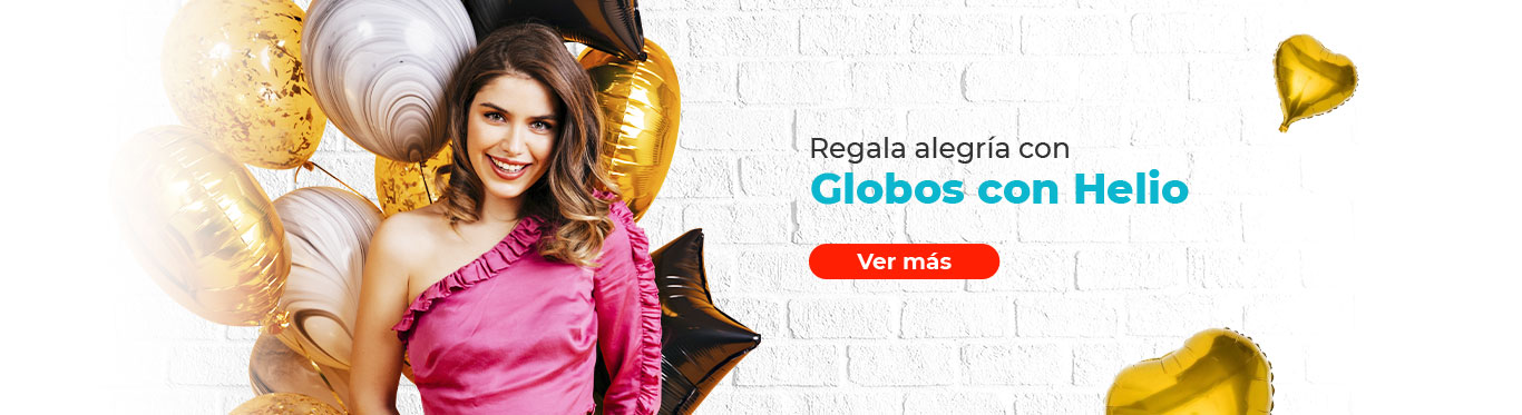 Globos con helio en Cartagena