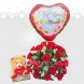 Arreglo Floral Con Rosas Peluche Y Chocolates Para El Día De La Madre A Domicilio En Cali 