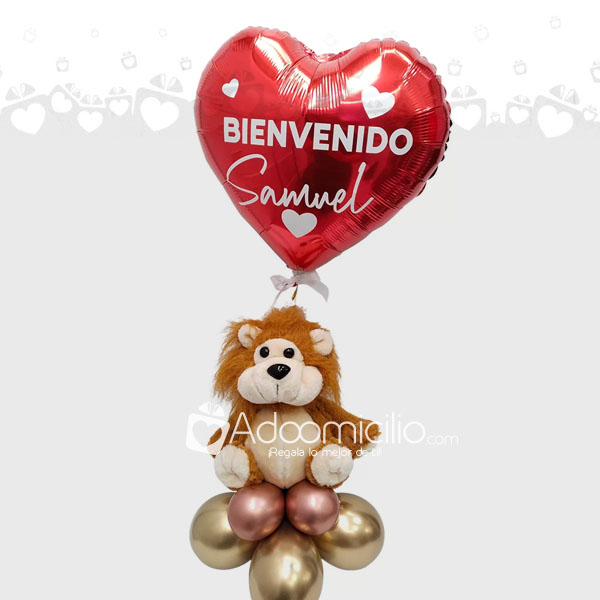 Detalle de Peluche con Globo Personalizado