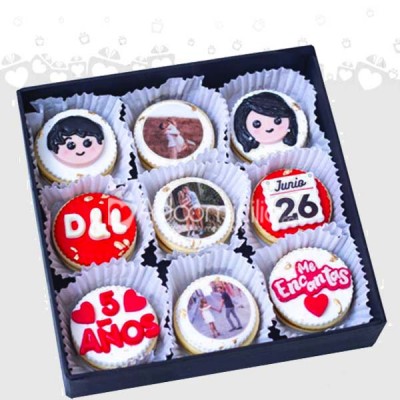 Alfajores Para Celebrar Aniversario A Domicilio En Medellín Pedido Con 1 Día De Anticipación 