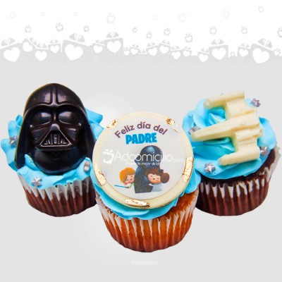 Cupcakes X3 Para El Día Del Padre A Domicilio En Medellín Pedido Con Un Día De Anticipación 