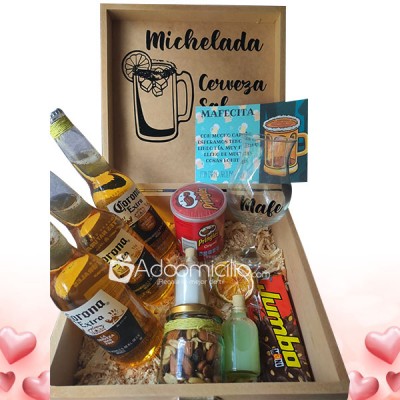 Coctel Cerveza Michelada Regalos Y Anchetas San Valentín A Domicilio En Bogotá Pedido Con 1 Dia De Anticipación