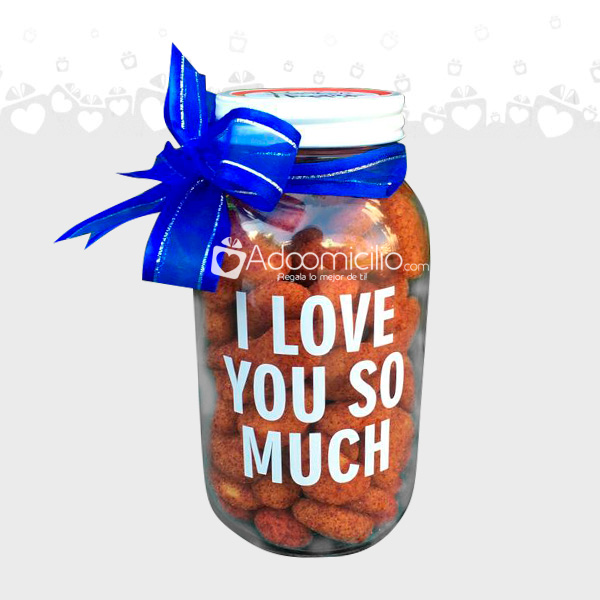 Happy Jar “i Love you so much” Regalos de cumpleaños en cdmx 