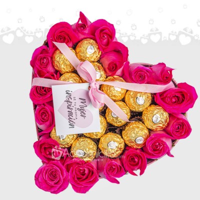 Rosas Y Chocolates Para El Día De La Mujer A Domicilio En Medellín 