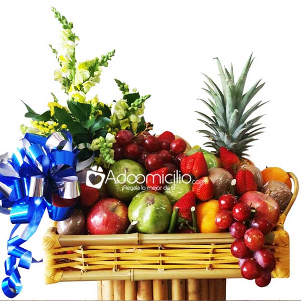 arreglos florales con frutas cali Frutero Tropical 